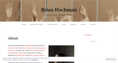 Desktop Screenshot of brianhochman.net
